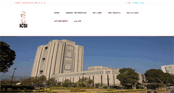 Desktop Screenshot of icsi.com.pk